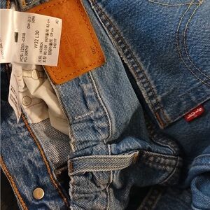Levi's Light Blue Denim Overalls